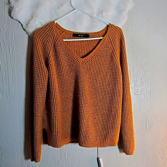 Cropped Knit Cozy Fall Sweater Womens Small Winter Grandmacore Fall Cozy - Picture 1 of 7